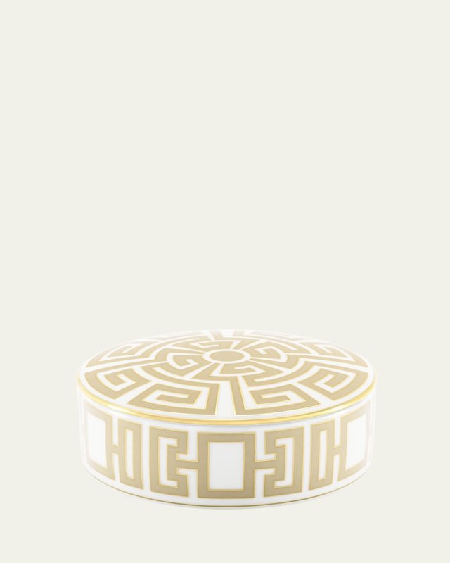 Labirinto Cachemire Round Trinket Box
